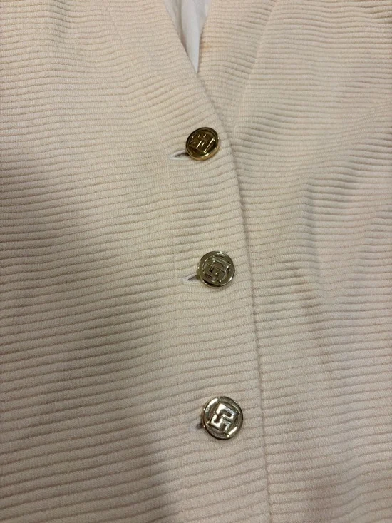 St. John Collection by Marie Gray Cream Blazer - Picture 4 of 5